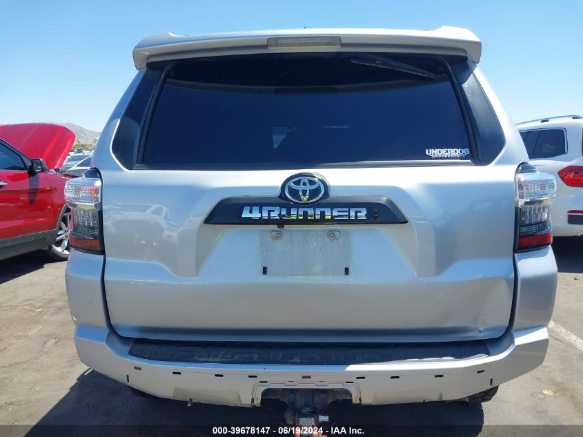 2020 Toyota 4Runner Sr5/Sr5 Premium/Venture/Limited/Night Shade/Trd Off Road/Trd Off Road Prem/Trd Pro VIN: JTEBU5JR9L5760809 Lot: 39678147