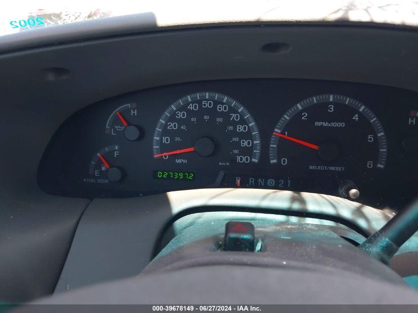 2002 Ford F-150 Xl/Xlt VIN: 1FTRX17222KE05784 Lot: 39678149