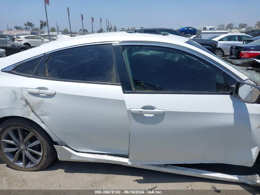 2019 Honda Civic Ex VIN: 19XFC1F31KE206219 Lot: 39678152