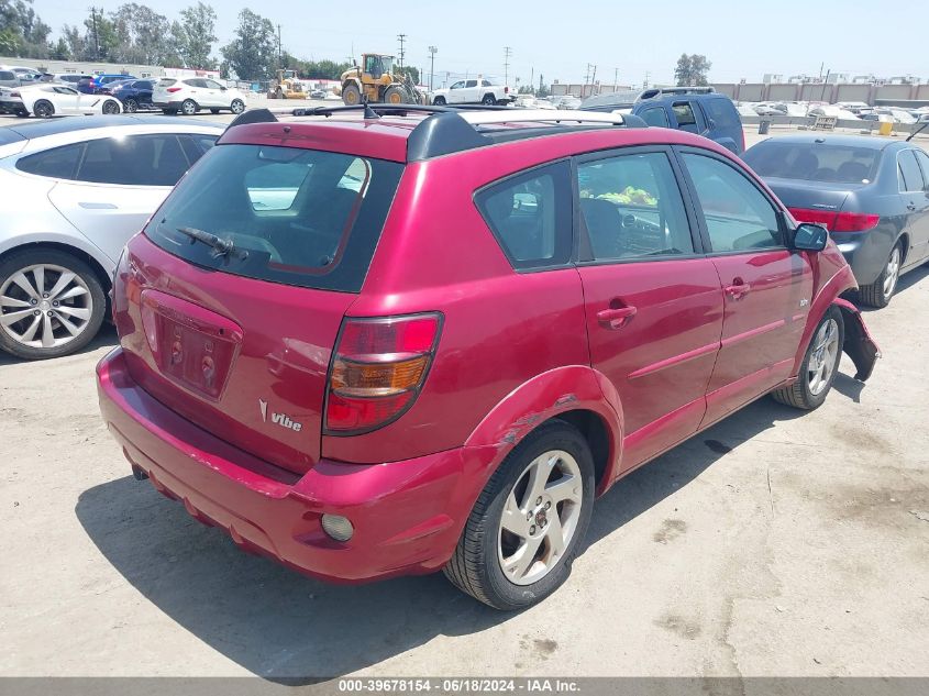 2004 Pontiac Vibe VIN: 5Y2SL628X4Z461570 Lot: 39678154