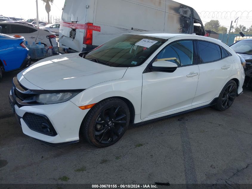 SHHFK7H43HU407830 2017 HONDA CIVIC - Image 2