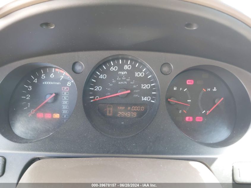 2002 Acura Mdx VIN: 2HNYD18202H532330 Lot: 39678157