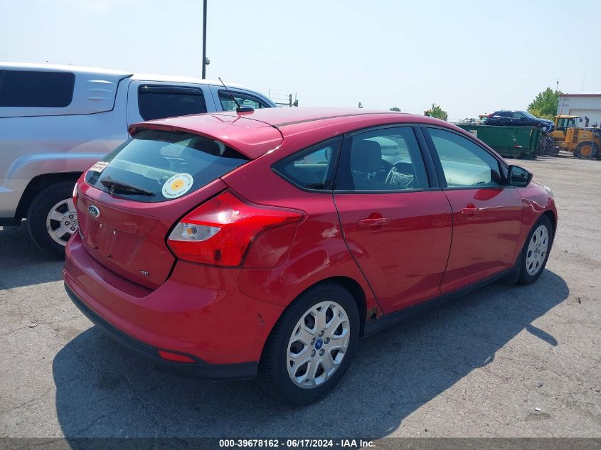 2012 Ford Focus Se VIN: 1FAHP3K22CL166866 Lot: 39678162