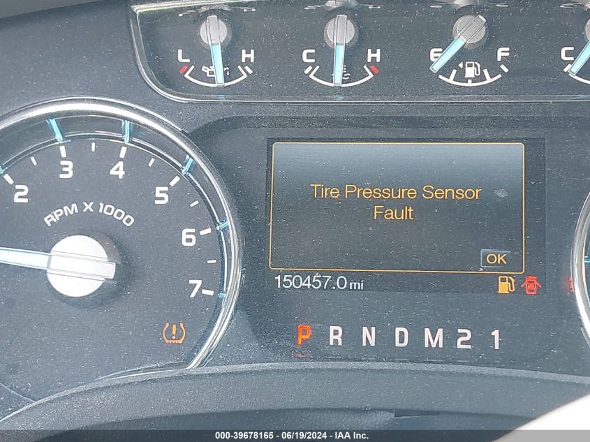 2012 Ford F-150 Lariat VIN: 1FTFW1EF6CFA07936 Lot: 39678165