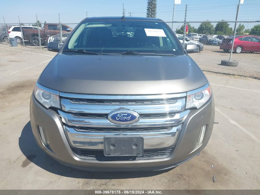 2014 Ford Edge Sel VIN: 2FMDK3J9XEBA62677 Lot: 39678175