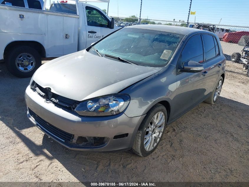 2013 Volkswagen Golf 2.5L 4-Door VIN: WVWDB7AJ2DW124902 Lot: 39678185