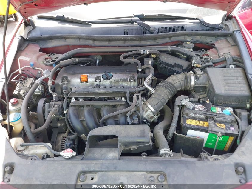 2010 Honda Accord 2.4 Lx-S VIN: 1HGCS1B3XAA017809 Lot: 39678205