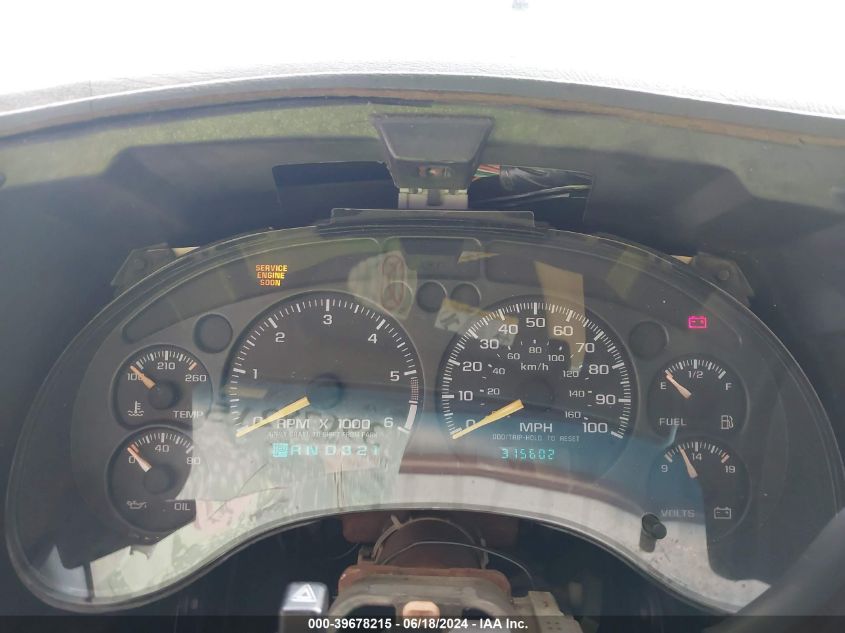 2000 Chevrolet Blazer Lt VIN: 1GNDT13W5Y2284652 Lot: 39678215