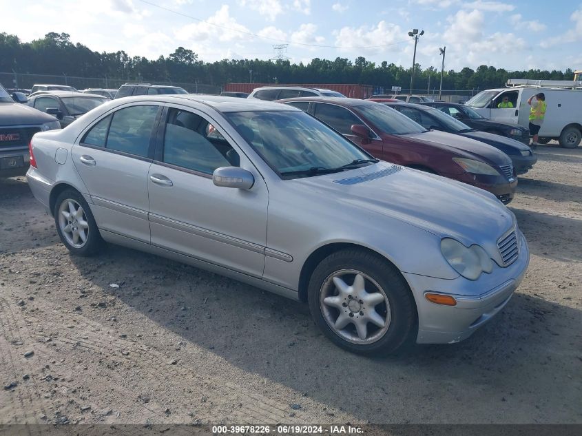 WDBRF61J43A489869 2003 Mercedes-Benz C 240