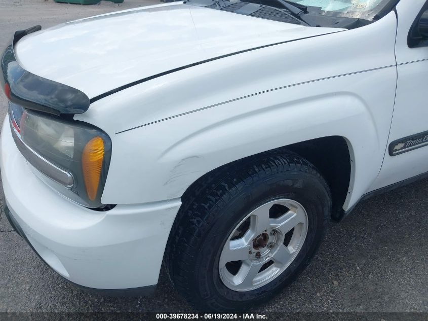 2002 Chevrolet Trailblazer Lt VIN: 1GNDT13S222171066 Lot: 39678234