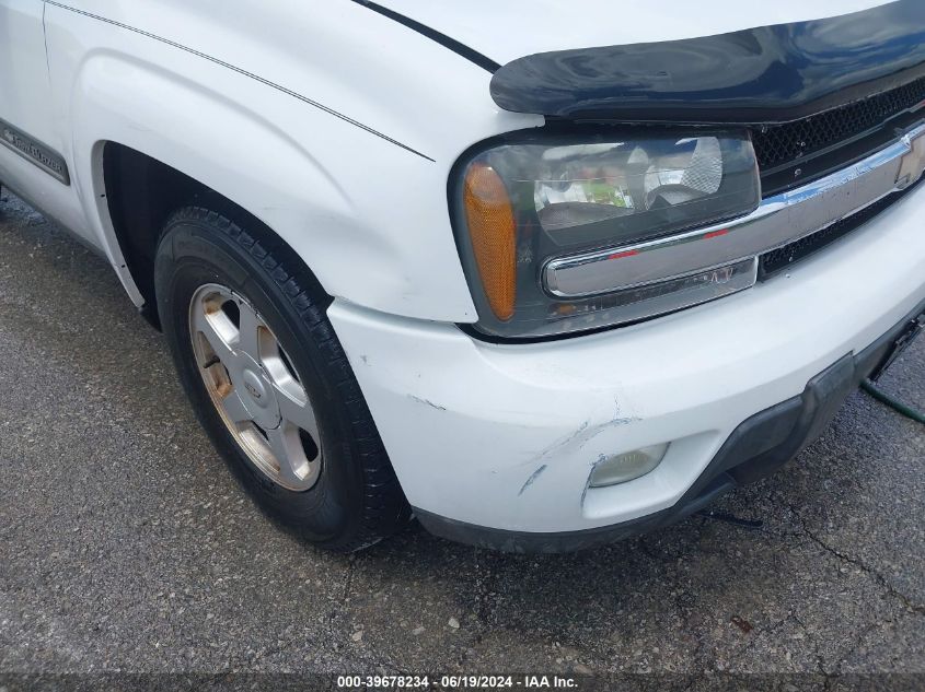 2002 Chevrolet Trailblazer Lt VIN: 1GNDT13S222171066 Lot: 39678234