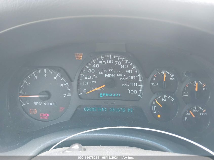 2002 Chevrolet Trailblazer Lt VIN: 1GNDT13S222171066 Lot: 39678234