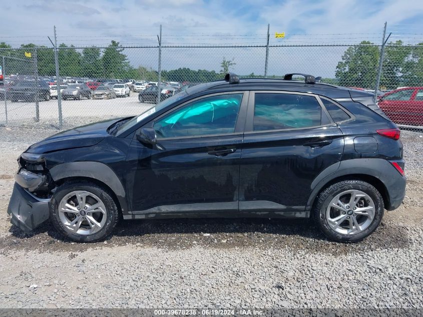 2022 Hyundai Kona Sel VIN: KM8K3CAB6NU760348 Lot: 39678238