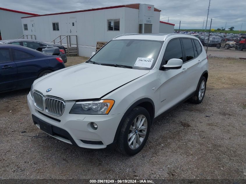 2014 BMW X3 xDrive28I VIN: 5UXWX9C50E0D41831 Lot: 39678249