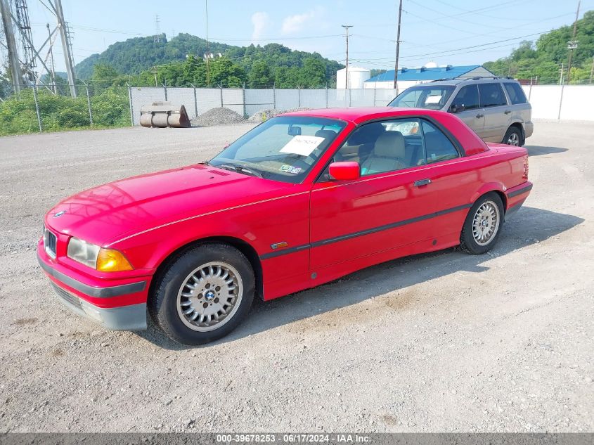 1995 BMW 325 Ic VIN: WBABJ6324SJD39346 Lot: 39678253