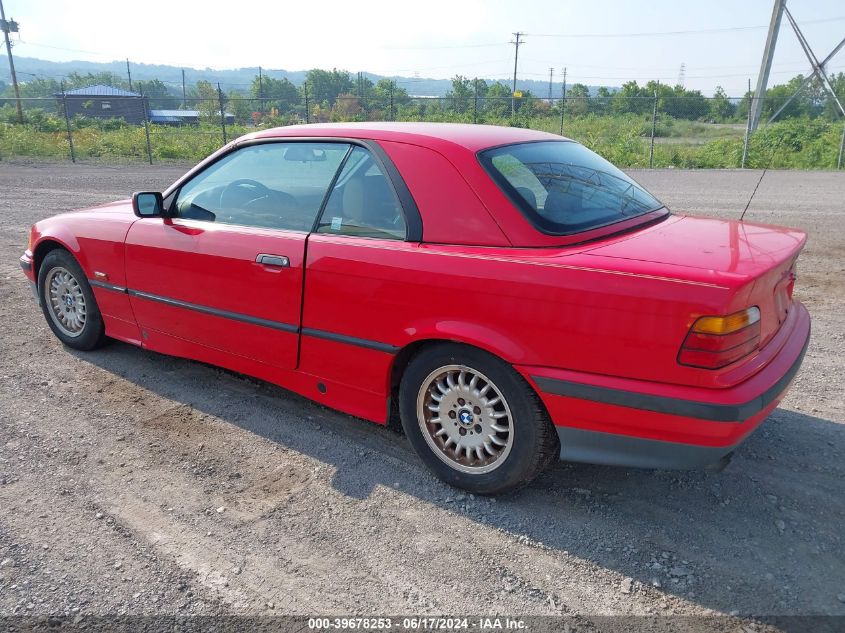 1995 BMW 325 Ic VIN: WBABJ6324SJD39346 Lot: 39678253