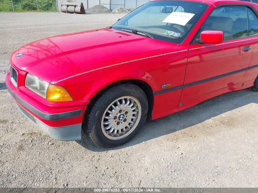 1995 BMW 325 Ic VIN: WBABJ6324SJD39346 Lot: 39678253