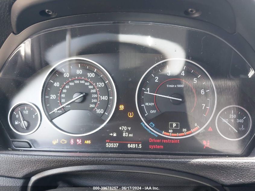 2018 BMW 330I VIN: WBA8B9G57JNU95737 Lot: 39678257