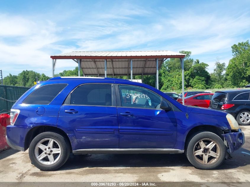2005 Chevrolet Equinox Lt VIN: 2CNDL73F956038273 Lot: 39678293