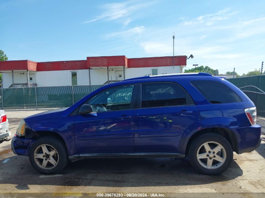 2005 Chevrolet Equinox Lt VIN: 2CNDL73F956038273 Lot: 39678293