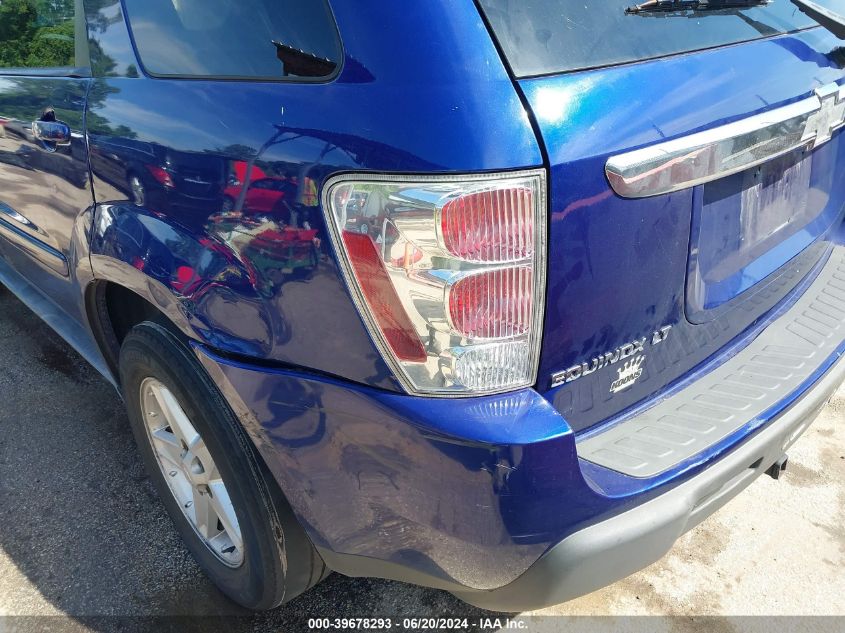 2005 Chevrolet Equinox Lt VIN: 2CNDL73F956038273 Lot: 39678293