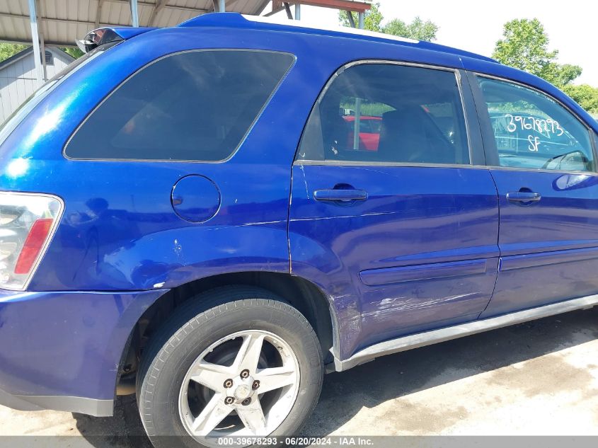 2005 Chevrolet Equinox Lt VIN: 2CNDL73F956038273 Lot: 39678293