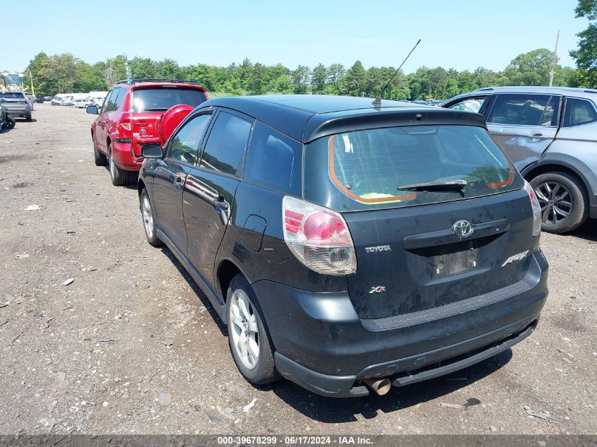 2005 Toyota Matrix Xr VIN: 2T1KR32EX5C416093 Lot: 39678299