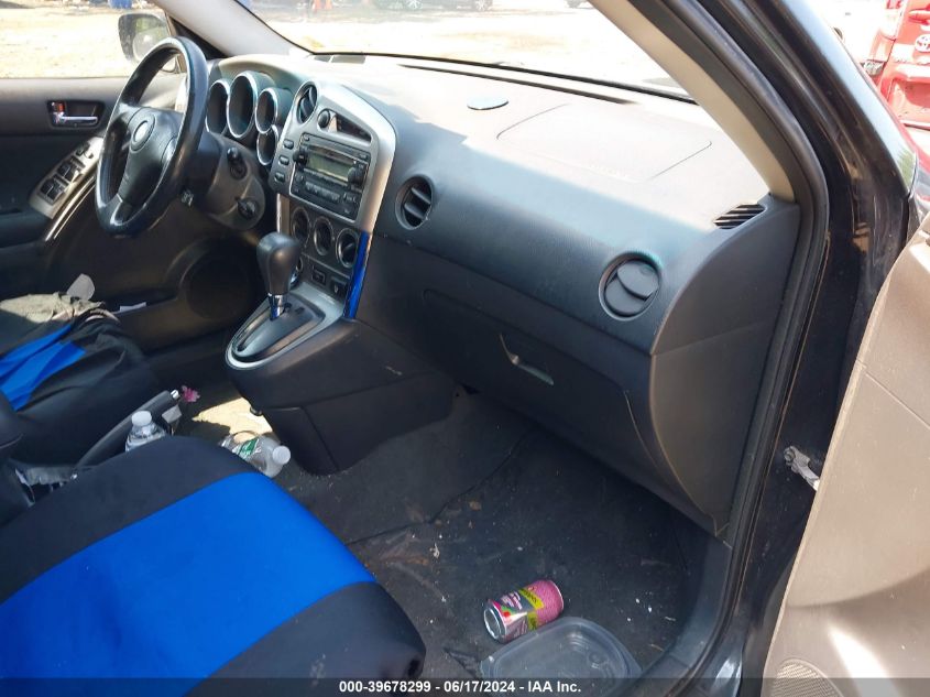 2005 Toyota Matrix Xr VIN: 2T1KR32EX5C416093 Lot: 39678299