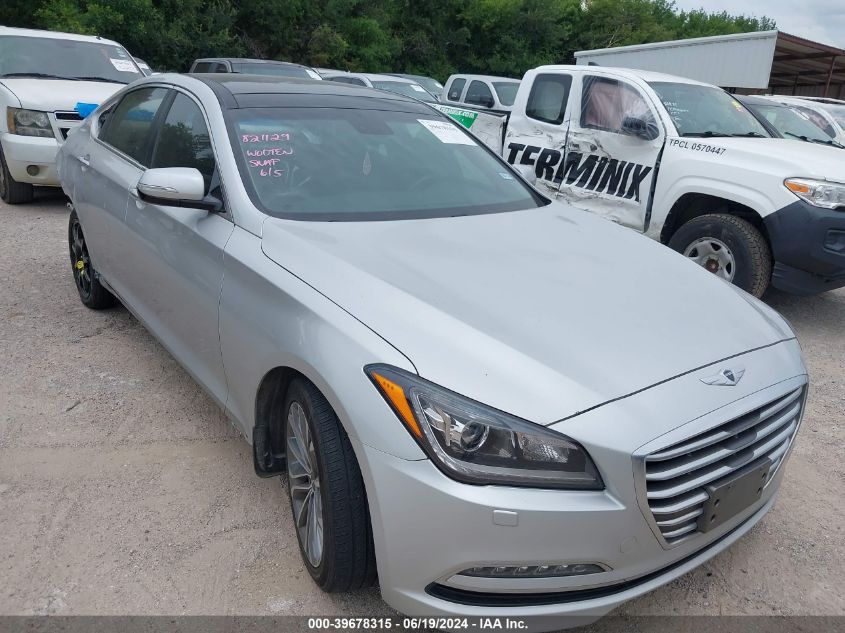 2016 Hyundai Genesis 3.8L VIN: 0KMHGN4JEXGU12062 Lot: 39678315