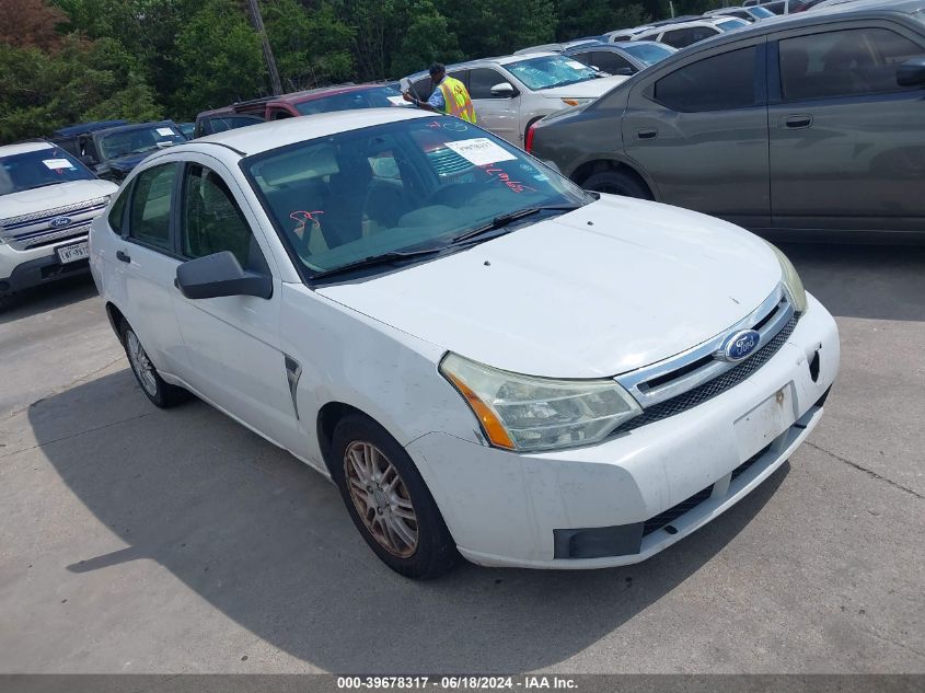 2008 Ford Focus Se/Ses VIN: 1FAHP35N48W198343 Lot: 40599880