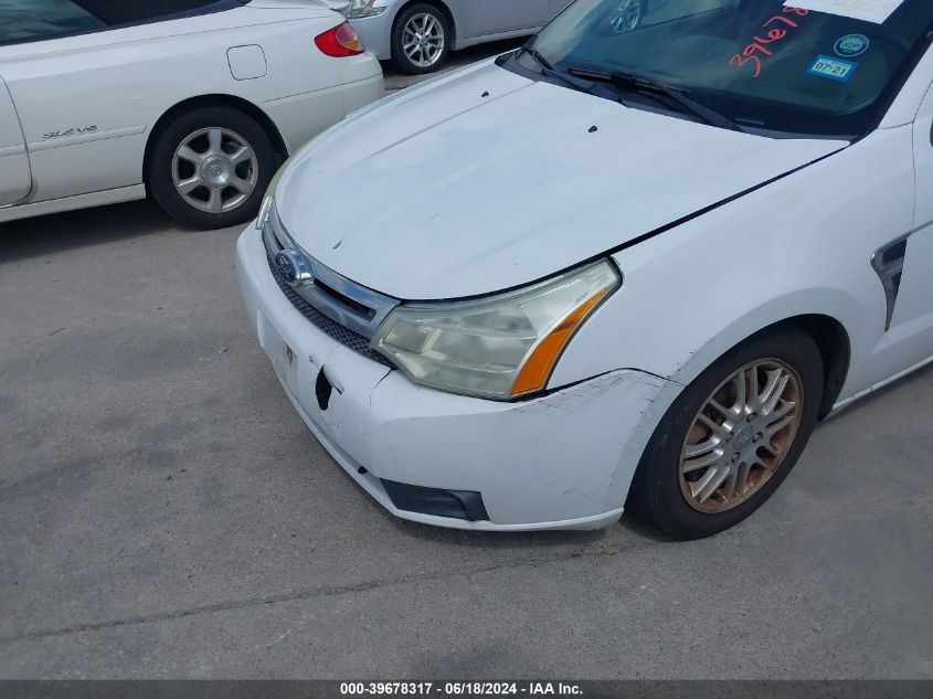 2008 Ford Focus Se/Ses VIN: 1FAHP35N48W198343 Lot: 40599880