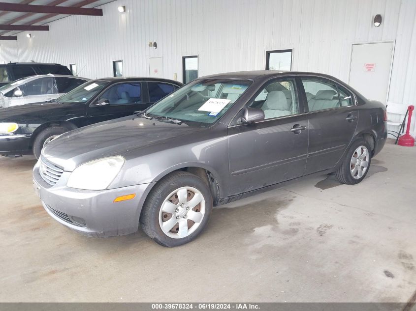 2006 Kia Optima Lx/Ex VIN: KNAGE123165067387 Lot: 39678324