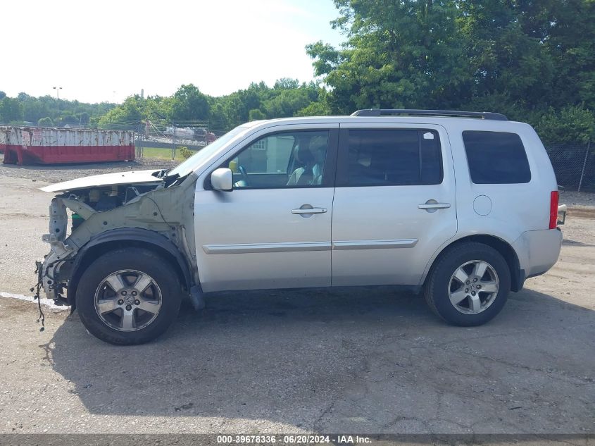 2011 Honda Pilot Exl VIN: 5FNYF4H51BB028998 Lot: 39678336