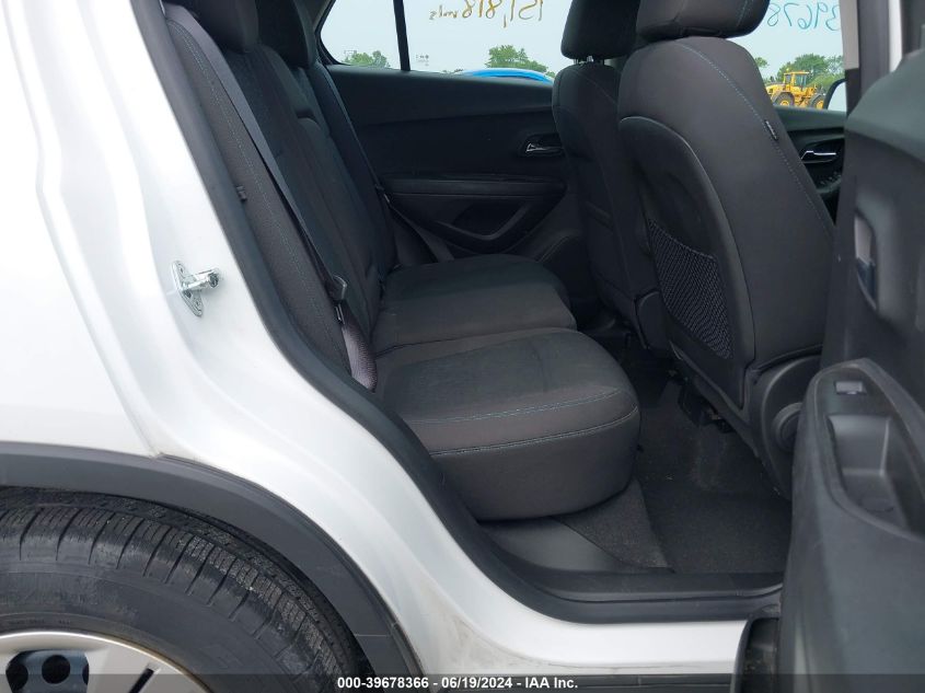 2016 Chevrolet Trax 1Ls VIN: KL7CJKSBXGB608351 Lot: 39678366