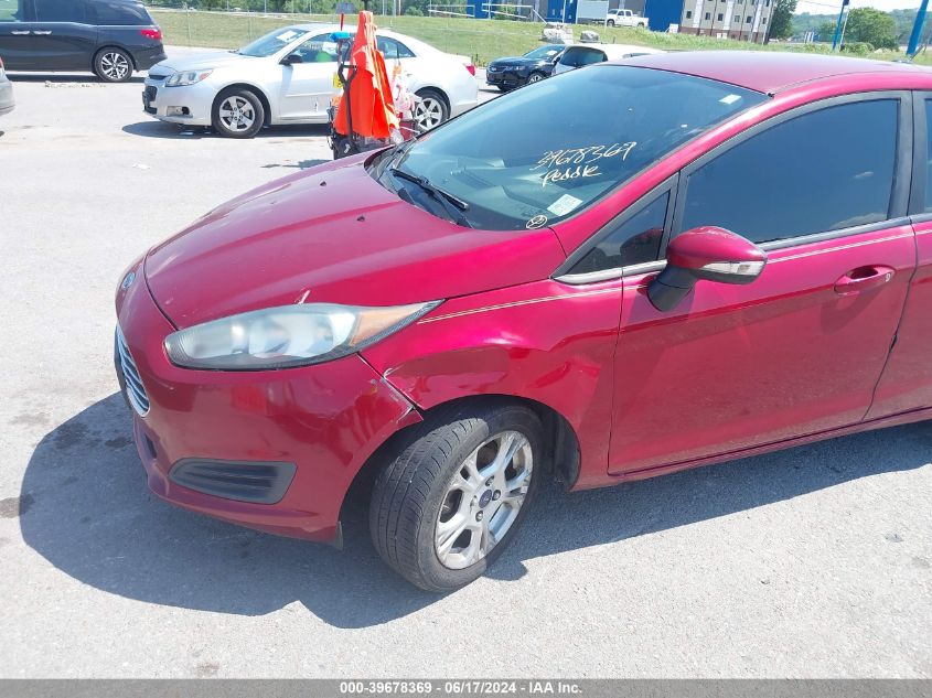 2015 Ford Fiesta Se VIN: 3FADP4BJ5FM120835 Lot: 39678369