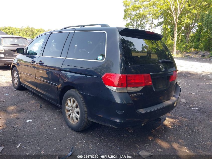 2008 Honda Odyssey Ex-L VIN: 5FNRL38758B089966 Lot: 39678370