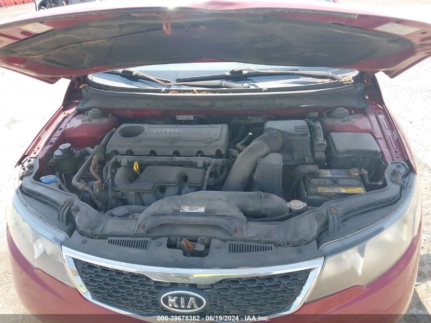 2011 Kia Forte Ex VIN: KNAFU4A23B5890938 Lot: 39678382