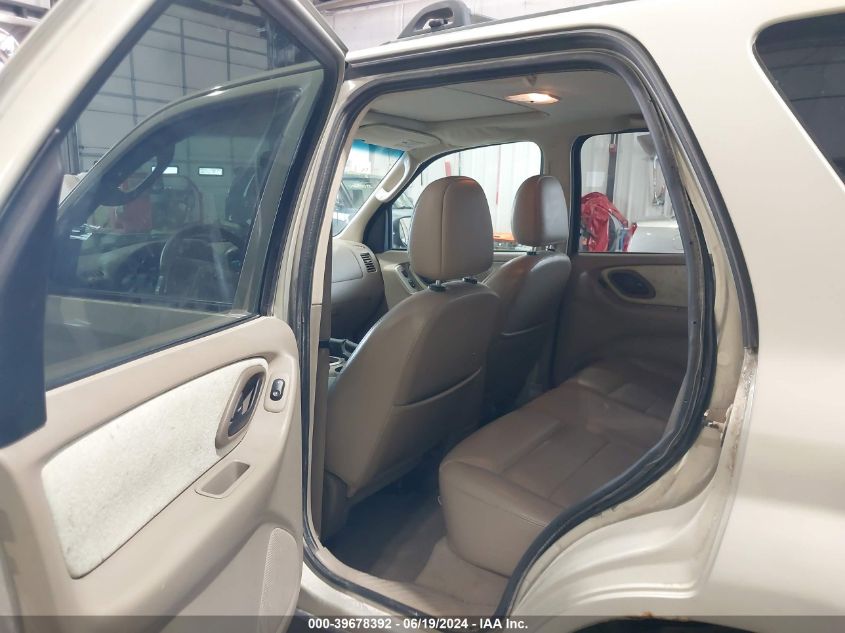 2005 Ford Escape Xlt VIN: 1FMYU93105KD72865 Lot: 39678392