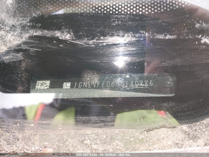 2010 Chevrolet Traverse VIN: 1GNLVFED6AF140886 Lot: 39678394