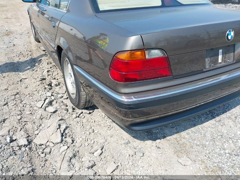 1995 BMW 740 Il VIN: WBAGJ6328SDH97038 Lot: 39678400