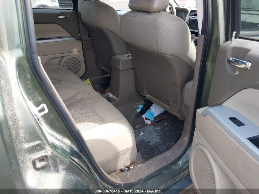 2008 Jeep Compass Sport VIN: 1J8FT47WX8D530735 Lot: 39678415