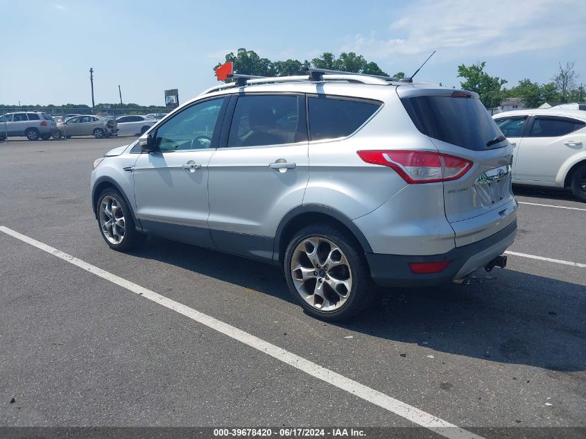 2014 Ford Escape Titanium VIN: 1FMCU0JX2EUC14335 Lot: 39678420