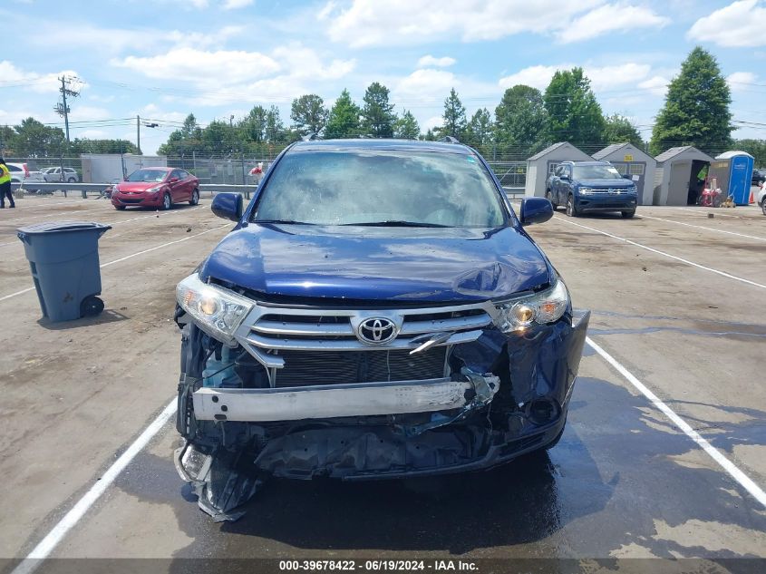 2011 Toyota Highlander Limited V6 VIN: 5TDDK3EH1BS080372 Lot: 39678422