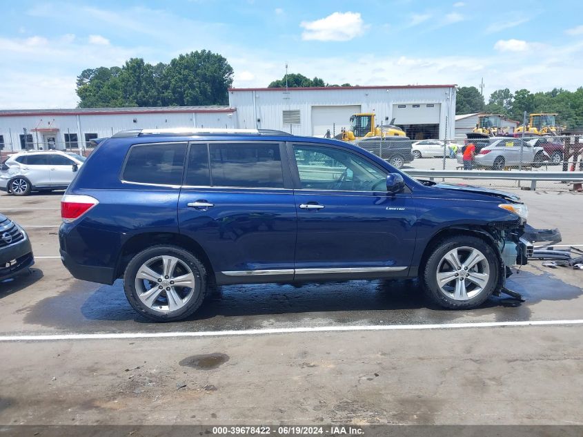 2011 Toyota Highlander Limited V6 VIN: 5TDDK3EH1BS080372 Lot: 39678422