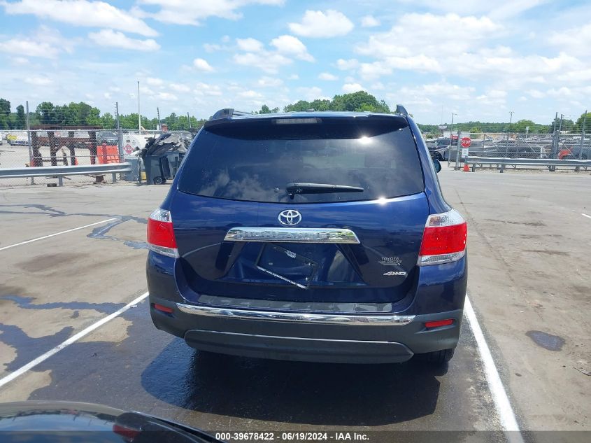 2011 Toyota Highlander Limited V6 VIN: 5TDDK3EH1BS080372 Lot: 39678422