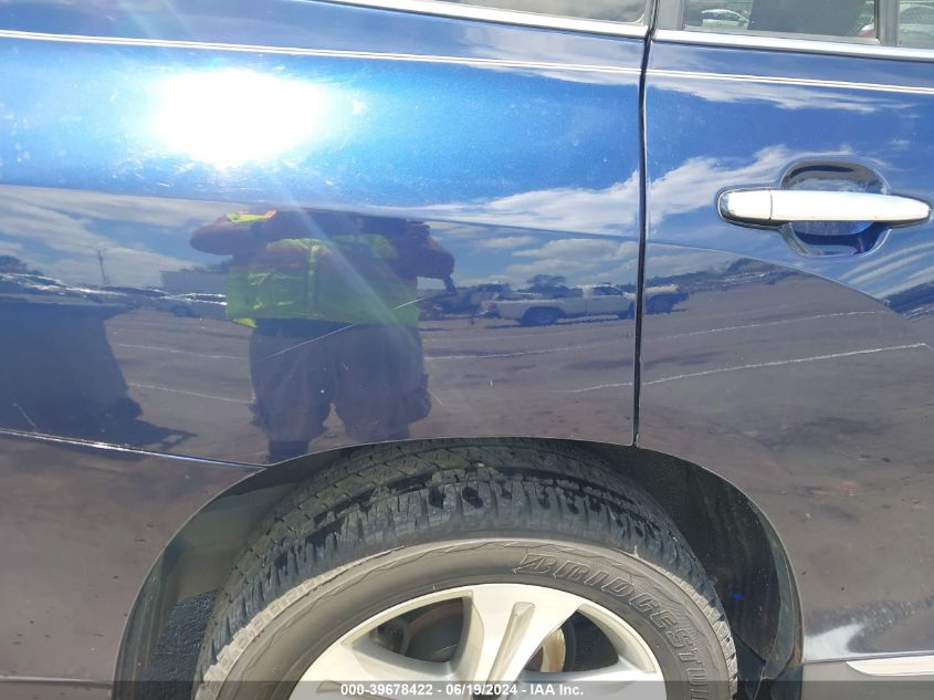 2011 Toyota Highlander Limited V6 VIN: 5TDDK3EH1BS080372 Lot: 39678422