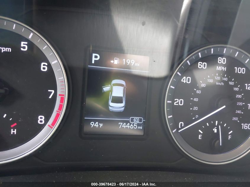 2018 Hyundai Sonata Se VIN: 5NPE24AF7JH688416 Lot: 39678423