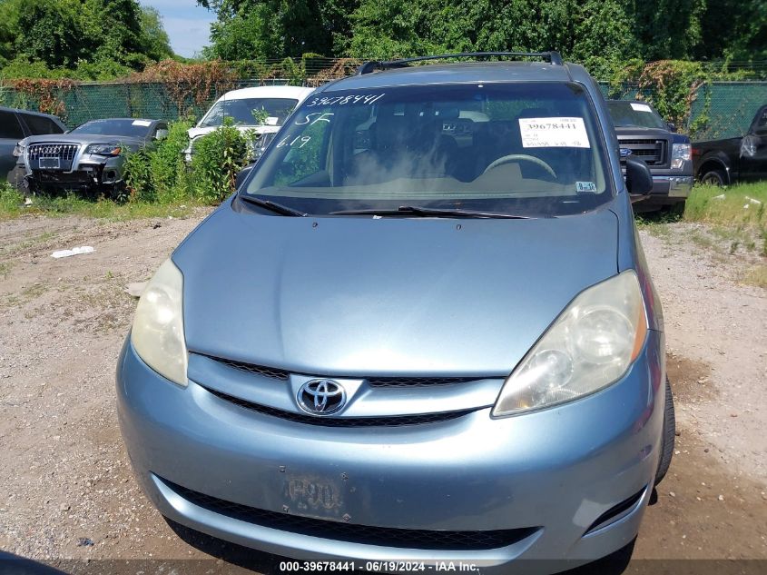 2006 Toyota Sienna Le VIN: 5TDZA23C26S393558 Lot: 39678441