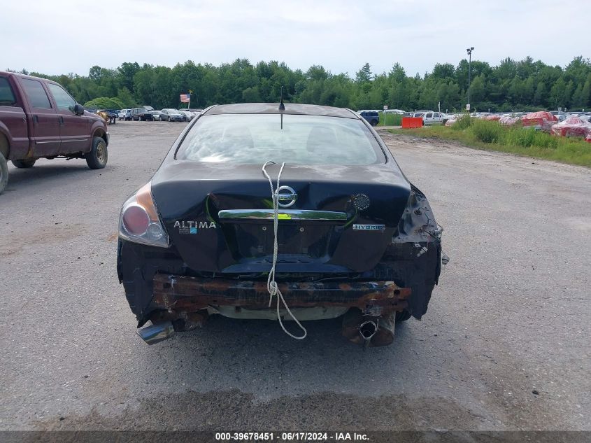 1N4CL21E69C108408 | 2009 NISSAN ALTIMA HYBRID