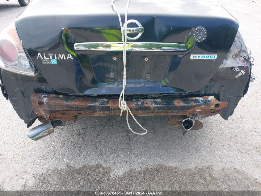 2009 Nissan Altima Hybrid VIN: 1N4CL21E69C108408 Lot: 39678451